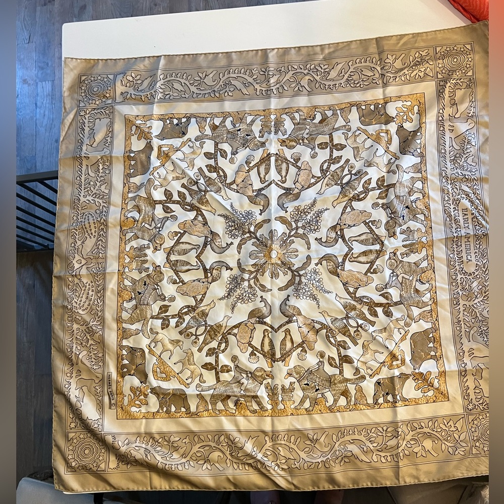 Hermes Scarf- Early American